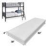 Foamma 4" Twin XL Size High Density Foam Bunk Bed Mattress Replacement, Made in USA, CertiPur-US Certified, Cover Not Included view 2