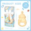 24 PCS Baby Bottle Opener Favors Baby Boy Shower Party Favors Baby Boy Shower Gifts Decorations Souvenirs for Guest (Blue, 24) view 2