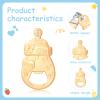 24 PCS Baby Bottle Opener Favors Baby Boy Shower Party Favors Baby Boy Shower Gifts Decorations Souvenirs for Guest (Blue, 24) view 3