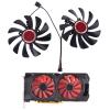 JKPOWER 2pieces 95mm FDC10U12S9-C CF1010U12S Cooler Fan Replace for XFX Radeon RX580 RX590 view 2