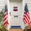 Brite Star 10.25" W x 5" D x 8.25" H Patriotic Top Hat Tinsel Frame view 3