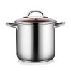304 Stainless Steel Stock Pot, Household Large-capacity Thick Soup Pot (5/7/9L), for Gas Stove/induction Cooker (Size : 7L) view 1