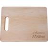 Auntie's Kitchen - 11.5 -Inch x 8.75 -Inch Genuine Real Wood Maple Square Cutting Board with Handle view 1