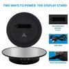 JAYEGT Motorized Rotating Display Stand, 7.87inch /17.6lbs Load, 360 Degree Electric Rotating Turntable for Photography Products, Jewelry, Cake,3D Model , Mirror Cover (Black/Button Control) view 2