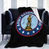 50"x60"-Seal of The United States Army National Guard Throw Blanket Soft Fleece Warm Bed Blanket for Bed Sofa Office view 1