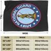 50"x60"-Seal of The United States Army National Guard Throw Blanket Soft Fleece Warm Bed Blanket for Bed Sofa Office view 2