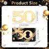 24 PCS 50th Birthday Party Favors 50 Shaped Bottle Openers 50th Birthday Golden Wedding Gifts Souvenirs for Guest, Party Decorations view 2
