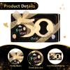 24 PCS 50th Birthday Party Favors 50 Shaped Bottle Openers 50th Birthday Golden Wedding Gifts Souvenirs for Guest, Party Decorations view 4