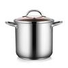 304 Stainless Steel Stock Pot, Household Large-capacity Thick Soup Pot (5/7/9L), for Gas Stove/induction Cooker (Size : 9L) view 1