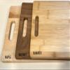 All Star Products Personalized Cutting Board | Customized Charcuterie Board | Gift for Housewarming, Weddings, Christmas, and Anniversaries | Bamboo view 2
