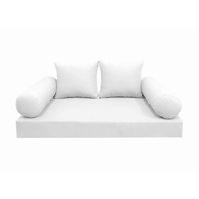 DBM IMPORTS *Cover ONLY*-Style 4 Daybed Mattress Bolster Pillow Covers Knife Edge Twin-AD106