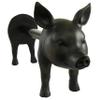 Deco 79 Polystone Paper Towel Holder, 5" x 16" x 8", Black view 4