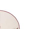 C&F Home Holly and Pinecones Embroidered White Polyester with Red Trim Christmas Tree Skirt, 54.0-in. 54" Tan view 3