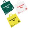 [45 PACK] Multi Color Reusable Grocery Bags Large Shopping Bags with Handles, Fabric Tote Bags, Merchandise Bags, Gift Bags, Foldable, Eco Friendly view 1