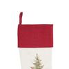 C&F Home 8.5" x 20" Embellished Winter Christmas Trees Hanging Large Christmas Stocking XMAS Winter Holidays Home Living Room Fireplace Mantle Cotton Gift Stocking Stuffer Seasonal Decor Decoration 8" view 3