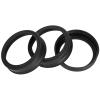 Fdit Mason Jar Lids, 70mm Wide Mouth, Matte Black Stainless Steel, 24 Pack, Round Split Cover for Food Storage view 4