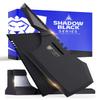 Dalstrong Massive Meat Cleaver Knife-9"-Obliterator-Shadow Black Series-Titanium Nitride Coated-High Carbon Steel-Heavy Duty Gift-Razor Sharp-w/Sheath-NSF Certified view 1