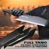 Dalstrong Massive Meat Cleaver Knife-9"-Obliterator-Shadow Black Series-Titanium Nitride Coated-High Carbon Steel-Heavy Duty Gift-Razor Sharp-w/Sheath-NSF Certified view 4
