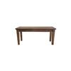Best Master Transitional Solid Wood Dining Room Bench in Antique Natural Oak view 1