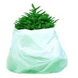 TrustyRushin Heavy Duty Black Plastic Christmas Tree Disposal Bag - 144" Circumference x 90" Tall (36-COUNT)
