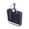 5pcs Black Bathroom Accessories Set, Acrylic Bathroom Set with Soap Dish Lotion Dispenser Pump Toothbrush Holder Cup for Home view 3