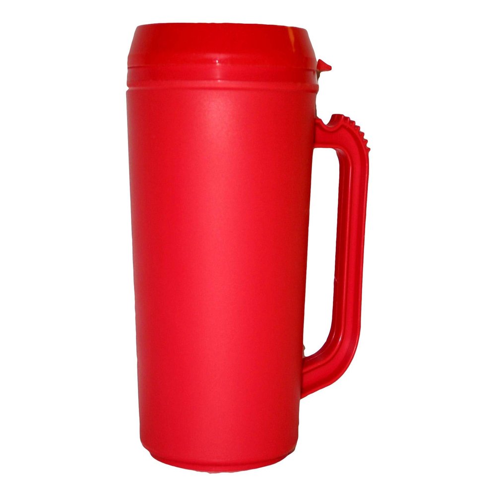 Jean's Plastics Talisman, Red Insulated Mug,20 Ounce, Pack 1,
