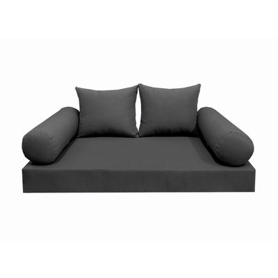 DBM IMPORTS *Cover ONLY*-Style 4 Daybed Mattress Bolster Pillow Covers Knife Edge Twin-AD003