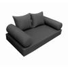 DBM IMPORTS *Cover ONLY*-Style 4 Daybed Mattress Bolster Pillow Covers Knife Edge Twin-AD003 view 2