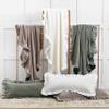 ELISABETH YORK Ishana Ivory Throw 50x70 inches White view 4