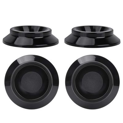 Piano Caster Cups,4pcs Round ABS Piano Foot Pads Set Caster Cups Accessories for Upright Piano Wooden Piano Caster Piano Leg Floor Protectors