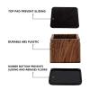 BTSD-home 3 Inch Wood Bed Risers Furniture Risers Bed Frame Lifters in Heights of 3 or 6 Inch Heavy Duty Set of 4 Square view 3