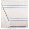 Bersuse 100% Cotton Lagos Terry Peshtemal Turkish Towel Bath Towel Beach Towel Lighweight Quickdry Absorbent - 35x67 Inches, Indigo (Set of 3) view 1