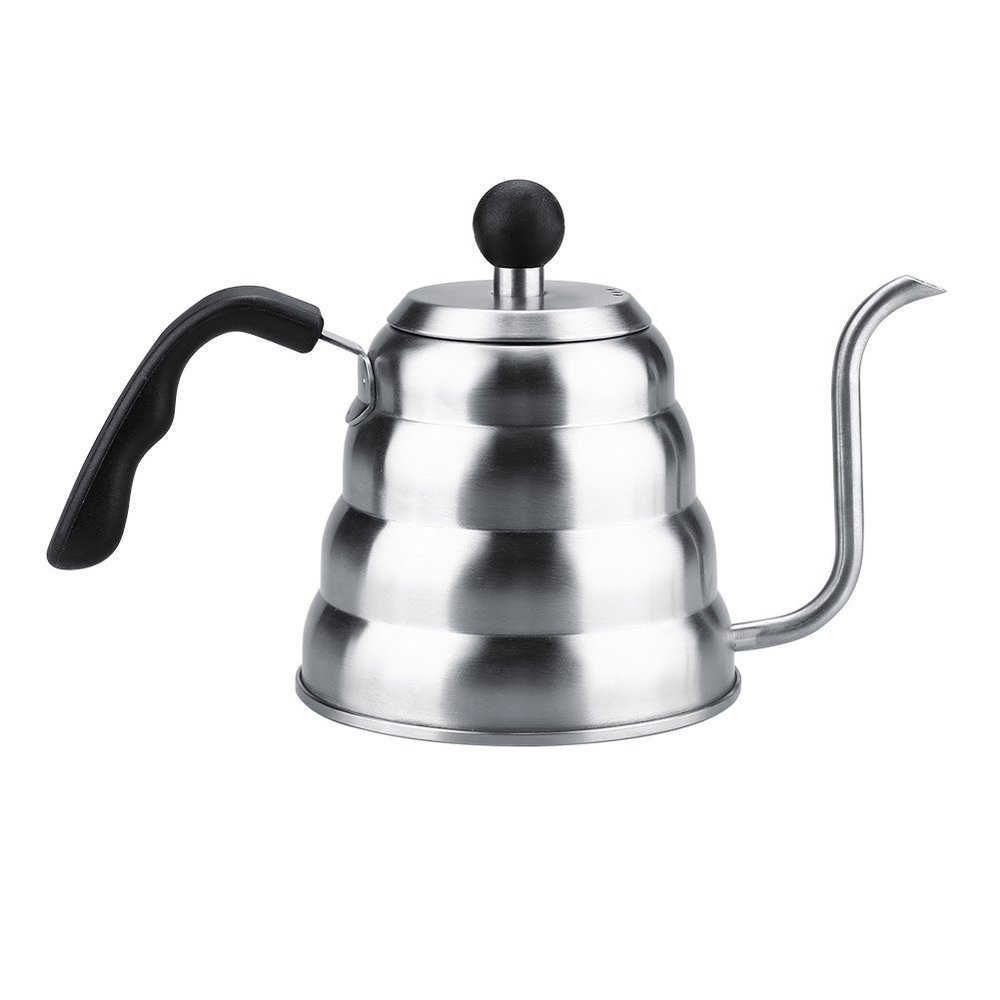 1.2L Pour Over Coffee Gooseneck Kettle, 304 Stainless Steel Coffee Teapot, for Gas, Electric and Induction Cooker