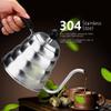 1.2L Pour Over Coffee Gooseneck Kettle, 304 Stainless Steel Coffee Teapot, for Gas, Electric and Induction Cooker view 2