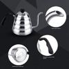1.2L Pour Over Coffee Gooseneck Kettle, 304 Stainless Steel Coffee Teapot, for Gas, Electric and Induction Cooker view 4