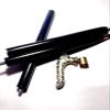 Ganga Nautical Brass Walking Stick Victorian Handle Wooden Vintage Walking Cane Style (Black & Golden) view 3