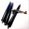 Ganga Nautical Brass Walking Stick Victorian Handle Wooden Vintage Walking Cane Style (Black & Golden) view 4