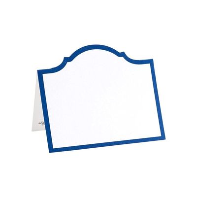 Caspari Arch Die-Cut Place Cards in Navy - 24 Count