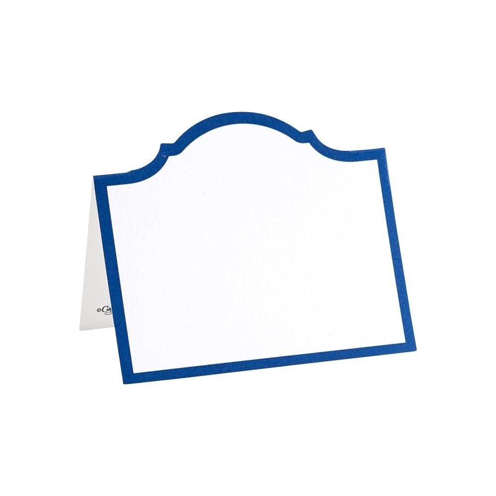 Caspari Arch Die-Cut Place Cards in Navy - 24 Count