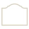 Caspari Arch Die-Cut Place Cards in Flax - 40 Count view 2