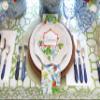 Caspari Arch Die-Cut Place Cards in Red - 40 Count view 3