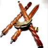 Ganga Nautical Peacock Complete Brass Walking Stick Cane 3 fold Victorian Handle Walking Spiral Stick Brass view 3