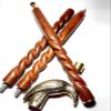 Ganga Nautical Peacock Complete Brass Walking Stick Cane 3 fold Victorian Handle Walking Spiral Stick Brass view 4