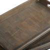 Deco 79 Tray, S/3 18", 20", 22" W, Brown view 4