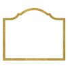 Caspari Arch Die-Cut Place Cards in Gold Foil - 40 Count view 2