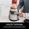 Ninja | Blender | Nutri Pro | Single Serve | For Smoothies, Salsa, Shakes and Frozen Drinks | Includes 2 Smoothie Cups & Lids | Crushes Ice, Fruit & Veggies |Silver | BN401 view 2