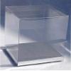Durapak Supplies 24 PCS 5 x 5 x 7 w/Silver Card Bottom, Clear Plastic PVC Boxes for Party Favor Wedding Favor, retail products packaging and display view 2