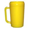 Jean's Plastics Talisman, Yellow Insulated Mug, 20 Ounce, Pack 1 view 1