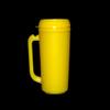 Jean's Plastics Talisman, Yellow Insulated Mug, 20 Ounce, Pack 1 view 2
