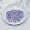 INSPIRELLE 1100 Pieces Gradient Undrilled ABS Art Faux Pearls for Vase Fillers, 8mm Pink-Lilac No Hole Makeup Beads Mermaid Imitation Round Pearl Beads for Table Scatter Home Wedding Decoration view 2